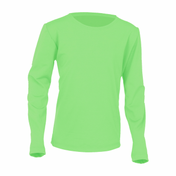 BLUSA UV INFANTIL CB0207 VERDE NEON D02