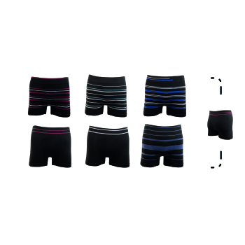 CUECA BOXER GZT IC01 PRETA D02