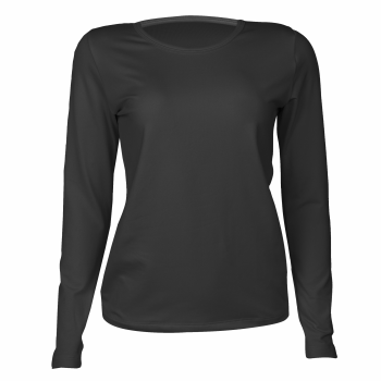 BLUSA UV FEM ADULTO CB0205 PRETO D01