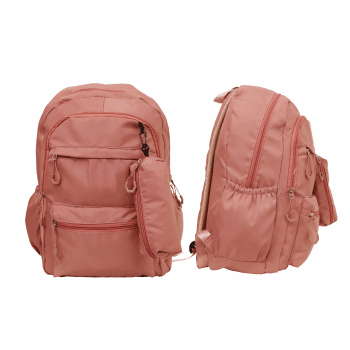 MOCHILA C/ ESTOJO 45X34/16CM SM0029 3 ROSE