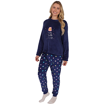 PIJAMA ADULTO BORDADO CB0101 STAR D06