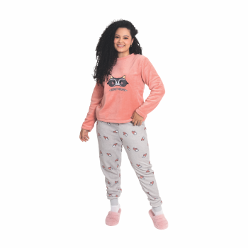 PIJAMA ADULTO BORDADO CB0101DREAMS D08