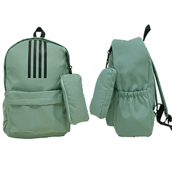 MOCHILA C/ ESTOJO 42X27/12,5CM SM0028 3 VERDE