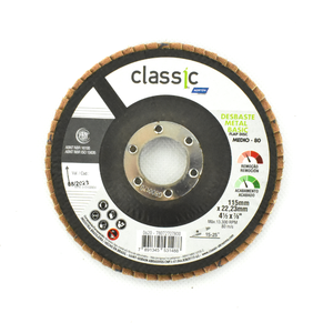 DISCO FLAP 4,5 115X22.23 GRAO 80 CLASSIC BASIC