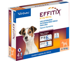 EFFITIX CAES 4 A 10 KG - 4 PIPETAS