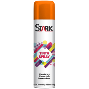 TINTA SPRAY STARK LUMINOSA LARANJA 400 ML