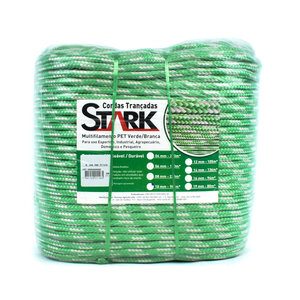 CORDA RL TR PET MA 10 VERDE/BRANCA 165 MT STARK