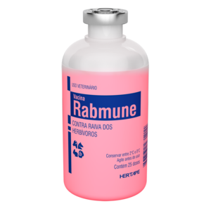 VACINA RABMUNE 25 DOSES