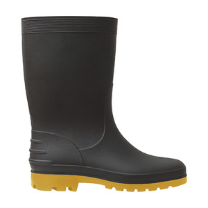 BOTA CALFOR MAX PRETA/AMARELA 37.38