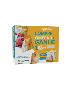 KIT OMEGA 3 DOG 500MG + BE NATURE MARACUJA