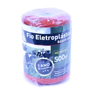 FIO ELETROPLASTICO STARK 500M INOX PARA CERCA ELETRICA