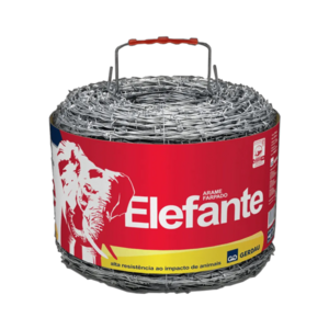 ARAME FARPADO ELEFANTE NOVO 2,2MM 400MT PL - GERDAU