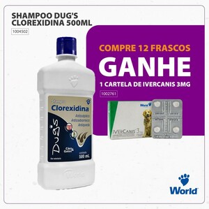 SHAMPOO DUG'S CLOREXIDINA 500ML