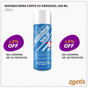 MATABICHEIRA FORTE SV AEROSSOL 500 ML