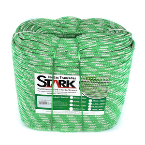 CORDA RL TR PET MA 16 VERDE/BRANCA 94 MT STARK