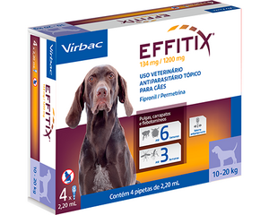 EFFITIX CAES 10 A 20 KG - 4 PIPETAS