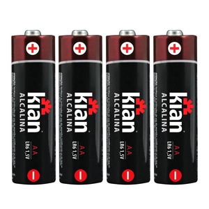 PILHA ALCALINA AA - BLISTER 4 UNI