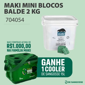 MAKI MINI BLOCOS BALDE 2 KG