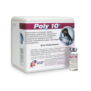 VACINA POLY 10 BASICA 10 DOSES