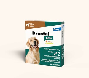 VERMIFUGO DRONTAL PLUS 35 KG 2 TABL