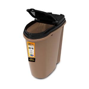 DISPENSER PARA ALIMENTOS HOME 40 LITROS - GOLD