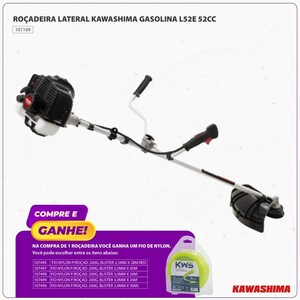 ROCADEIRA LATERAL KAWASHIMA GASOLINA L52E 52CC