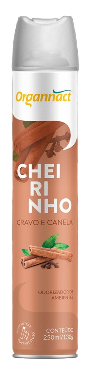 CHEIRINHO ORGANNACT CRAVO E CANELA MULTIUSO 250 ML