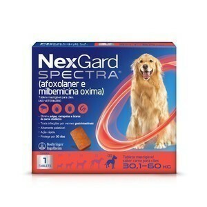 NEXGARD SPECTRA GG 8.00GR (CAES DE 30,1 A 60KG)