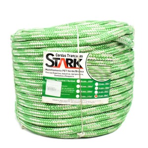 CORDA RL TR PET MA 19 VERDE/BRANCA 80 MT STARK