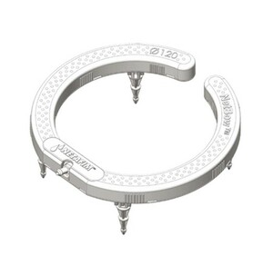 ARCO GOTEJADOR NETBOW 12CM 4 SAIDAS DENTADO CINZA