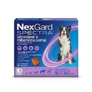 NEXGARD SPECTRA G 4.00GR (CAES DE 15,1 A 30KG)