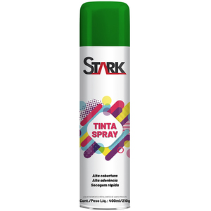 TINTA SPRAY STARK METALICA VERDE 400 ML