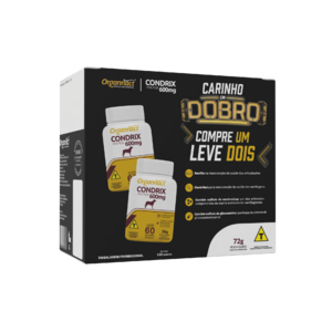 CONDRIX DOG TABS PLUS 600MG 2X36G - CARINHO EM DOBRO