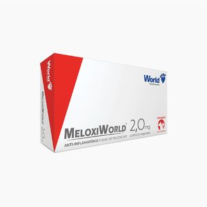 MELOXIWORLD 2MG 20 KG 10 CARTELAS DE 10 COMP