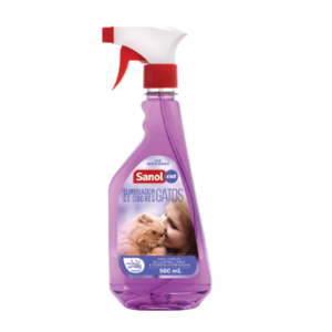 ELIMINADOR DE ODORES GATO LAVANDA SPRAY 500 ML