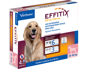 EFFITIX CAES 20 A 40 KG - 4 PIPETAS