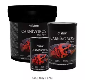 ALCON CARNIVOROS MEIO AGUA 480G