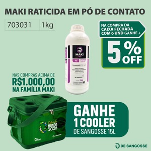MAKI RATICIDA EM PO DE CONTATO 1 KG