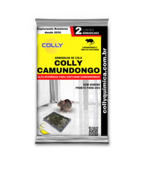 ARMADILHA ADESIVA CAMUNDONGO COLLY