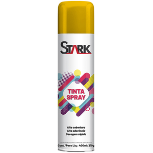 TINTA SPRAY STARK METALICA OURO 400 ML S.E