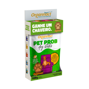 KIT PET PROB DOG STICKS 160G + CHAVEIRO - EDICAO LIMITADA