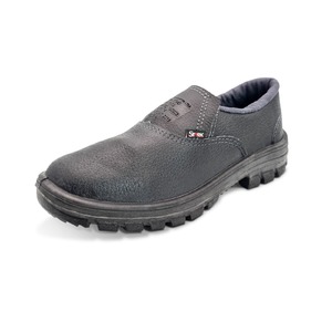 SAPATO COURO ELASTICO MONODENSIDADE SEM BICO 35