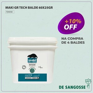 MAKI GR TECH BALDE 60X25GR