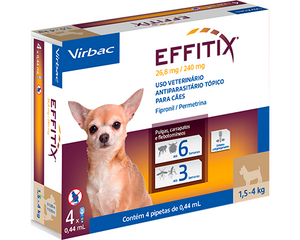 EFFITIX CAES 1,5 A 4 KG - 4 PIPETAS