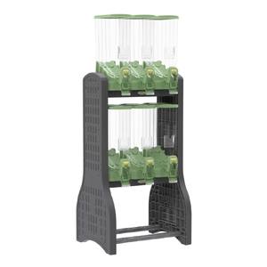 MOVEL DISPENSER PRO 6 X 40 LITROS - VERDE OLIVA