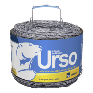 ARAME FARPADO URSO 1,6MM 250MT PL - GERDAU