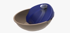BEBEDOURO E PURIFICADOR DE AGUA FONTE PETIT AZUL BIVOLT