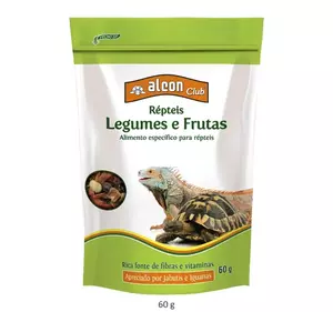ALCON CLUB REPTEIS LEGUMES E FRUTAS 60G
