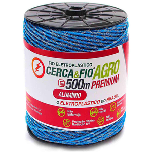 FIO ELETROPLASTICO ALUM. PREMIUM 25X10 500M CERCA ELETRICA