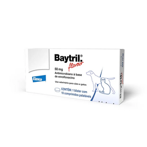 BAYTRIL FLAVOUR 50 MG 10 COMPRIMIDOS